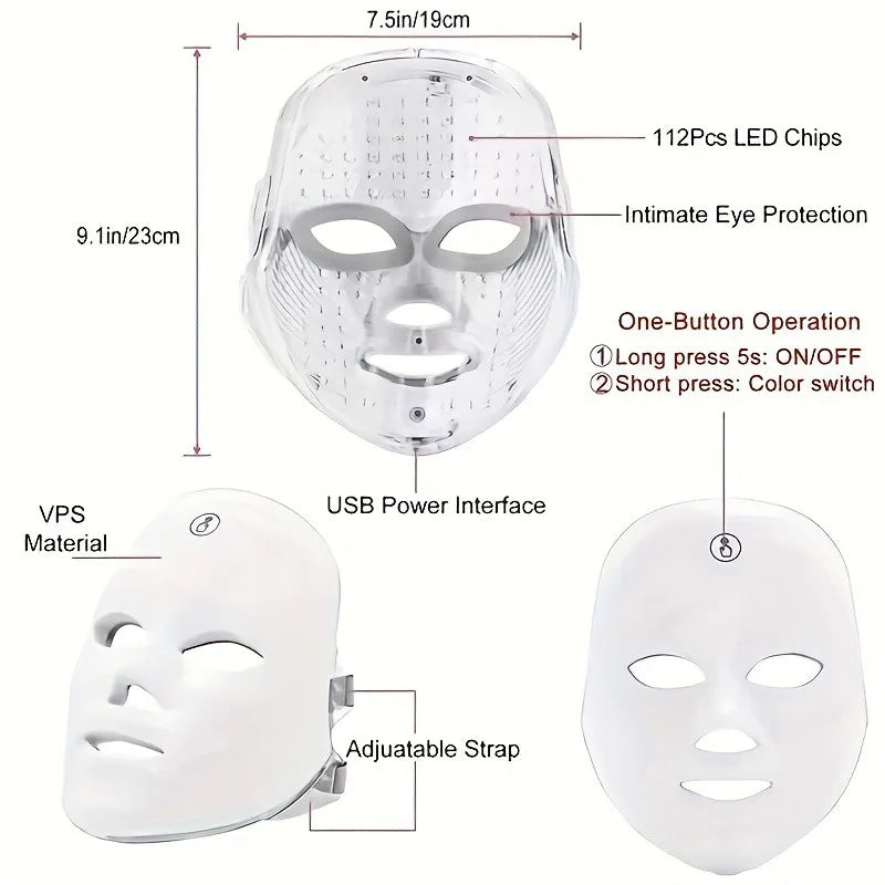 Light Therapy Skincare Face Mask