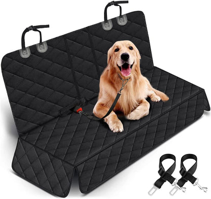 Ultimate Dog Car Seat Cover - Waterproof Back Seat Protector for Pets and Kids