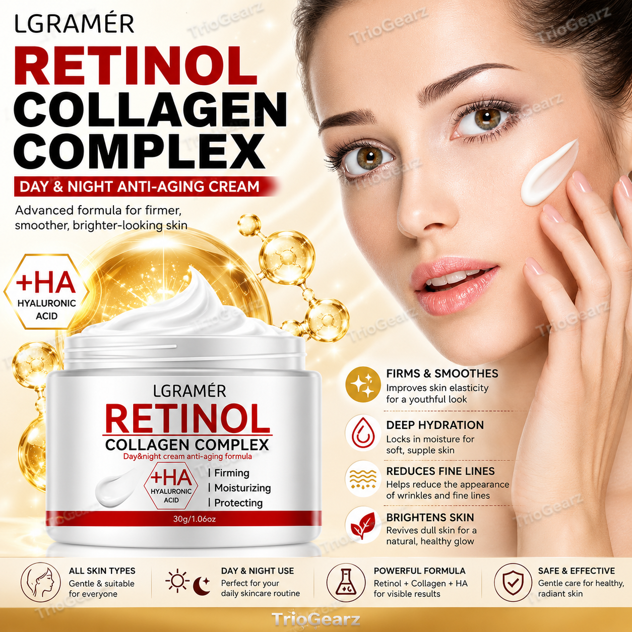 Retinol Collagen Lifting Face Cream