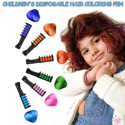 Multi Color Hair Dye Comb Set